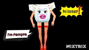 Pampra the Diaper GF for Diaper Losers