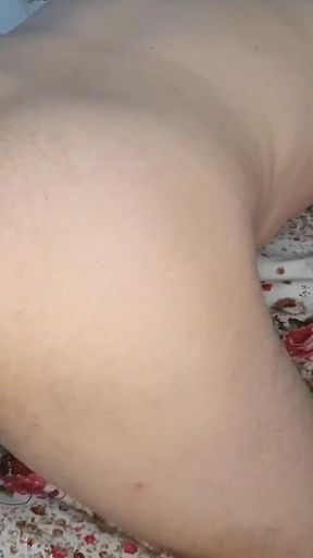 Step Sister Deep Ass Fucking Stepbrother with Long Double Dildo,