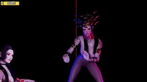 Medusa Queen dance and seduce -Hentai 3D Uncensored V275