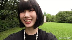 Hot Asian beauty seduces with intense passion and wild desire