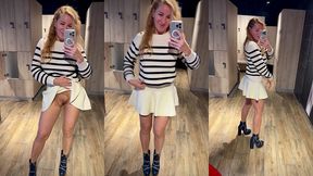 hier midi, en sortant de la douche dans la salle de sport apres une bonne ...