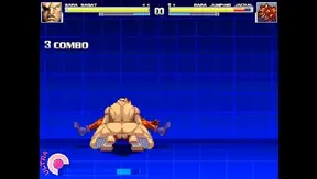 Sagat vs Jackal: Intense Yaoi Gay Sex Battle in MUGEN Game