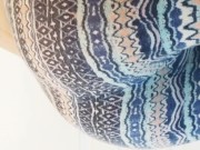 Twerking in leggings
