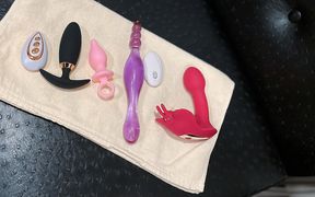 Two-point Pleasure Training for Pussy and Anus