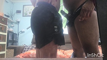 Dando gostoso para o parudinho gostoso