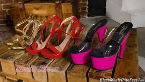 Shona River has interracial foot fetish sex with Prince Yahshua