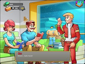 Space Rescue 0.7.5  - Two dick for only one babe