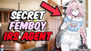[ASMR] The IRS Sends a Nice Femboy Agent to Make You Pay Your Taxes (Gone WRONG)