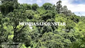 Real African couple enjoys magical outdoor sex