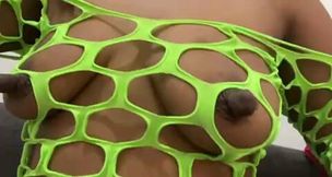 Green fish net