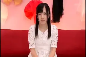 Yukari Miyazawa smiles and gives cheerful devotion in a playful, energetic