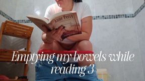 Emptying my bowels while reading 3