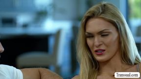 Smoking hot TS Tori Easton fucks Roman Todd ass