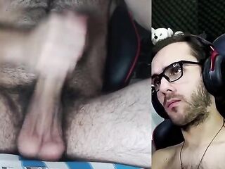 That face!! Large cumshot, amateur Argentine homosexual homemade