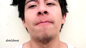 Lips near my nose