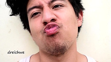 Lips near my nose