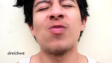 Lips near my nose