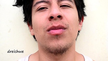 Lips near my nose