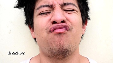 Lips near my nose
