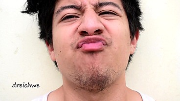 Lips near my nose