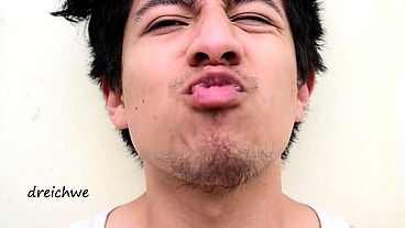 Lips near my nose