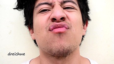 Lips near my nose