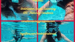 Underwater Scuba Swimming Ep 1 Featuring Constance wmv