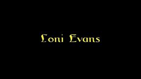 loni evans deep throats and swallows glory hole cum