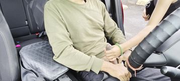 I Caught My Driver Masturbating in Car Turns Into Ass Fuck