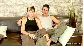 Bradley And Jack Behind The