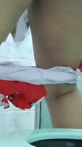 Bath Cam to My Stepmom (compilation)   Clip 2