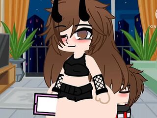 My stepbrother fucks me before going to a party (Gacha Club)