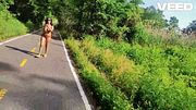 MOTORCYCLE FEMALES Are starting To Get Naked In Person For Exhibition, Is This A TREND?