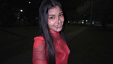 Horny Girlfriend Can’t Wait To Get Home And Fuck