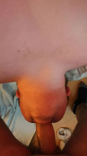 Deepthroat with deaddy