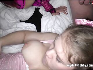 Amateur german group-sex compilation