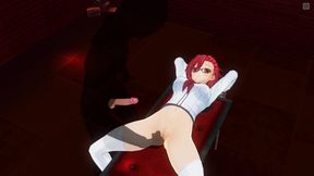 3D Hentai basement mystery: Student begs to let her cum