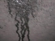 Peeing on a road at 3am