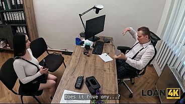 European Loan Manager gets ass fucked at work
