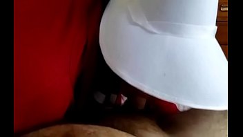 Latina handsmaid sucking her commander'_s cock