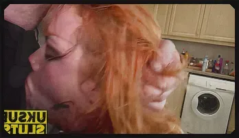Foxy Redhead Submissive's Steamy Session