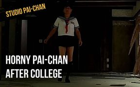 Horny Pai-chan after college