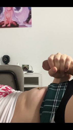 Cum a Lot of Hot Milk for Stepdaddy's Coffee