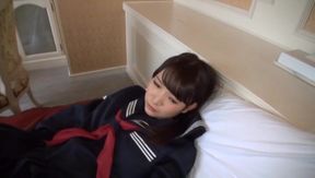 Asou haruka performs erotic blowjob