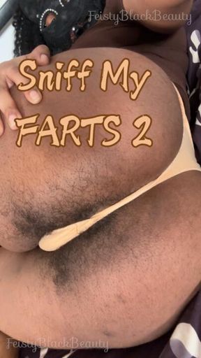 Sniff My Farts 2: Hairy Ebony Fart Fetish 4K