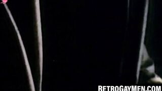 Vintage Hunk Jerking Off And Swallowing His Own Semen