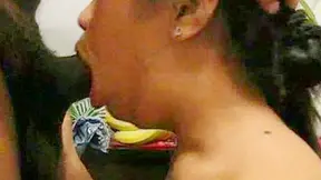 Deep Throat Cravings Fulfilled on Massive Uncut Cock