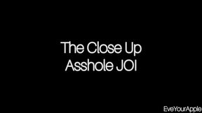 The Close Up Asshole JOI