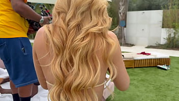 bts Two white friends get rough anal fucked by the pool boys