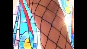 Hot couple shares round and perfect ass